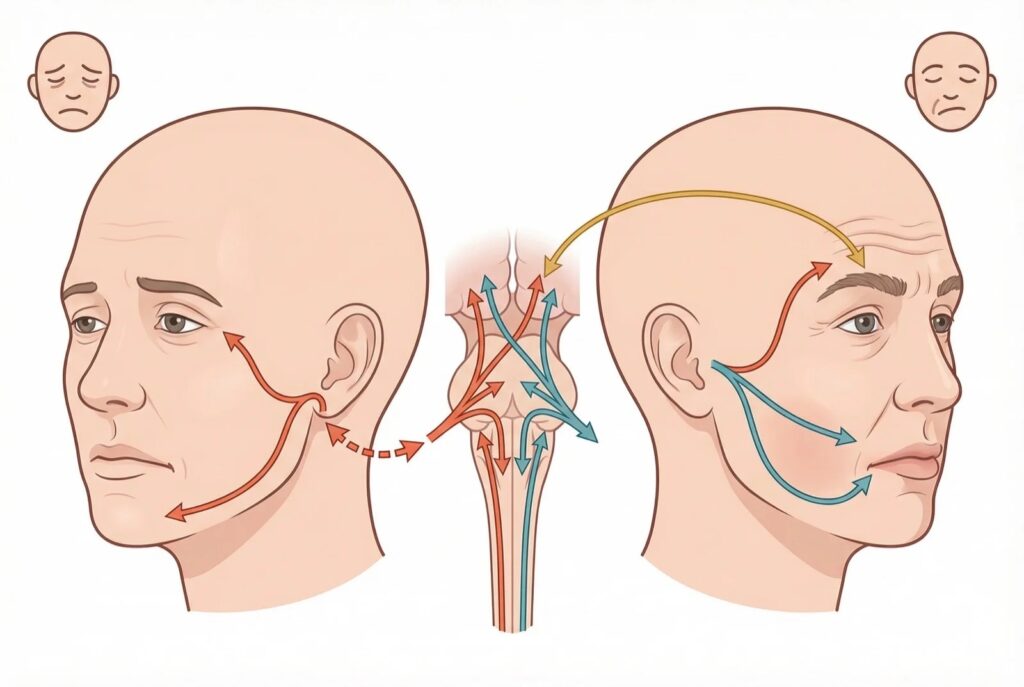 갑자기 입이 돌아가고 한쪽 눈이 잘 감기지 않는다면 구안와사와 벨마비를 확인해야 합니다. 뇌졸중 감별, 발병 72시간 이내 스테로이드 치료, 눈 보호와 회복 관리 방법을 설명합니다.
